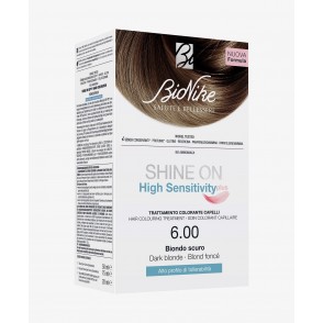 SHINE ON HS HIGH SENSITIVITY PLUS  6.00  BIONDO SCURO- VOPSEA PENTRU PAR HIPOALERGENICA FARA PPD SI PTD