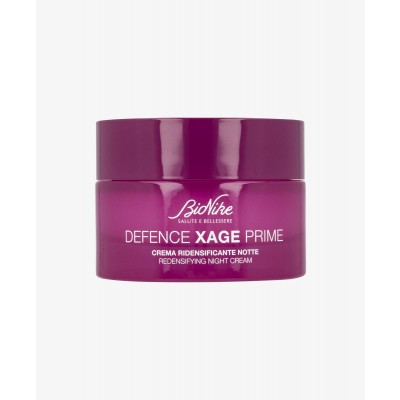 DEFENCE XAGE PRIME -CREMA DE NOAPTE REDENSIFICATOARE PENTRU PRIMELE RIDURI